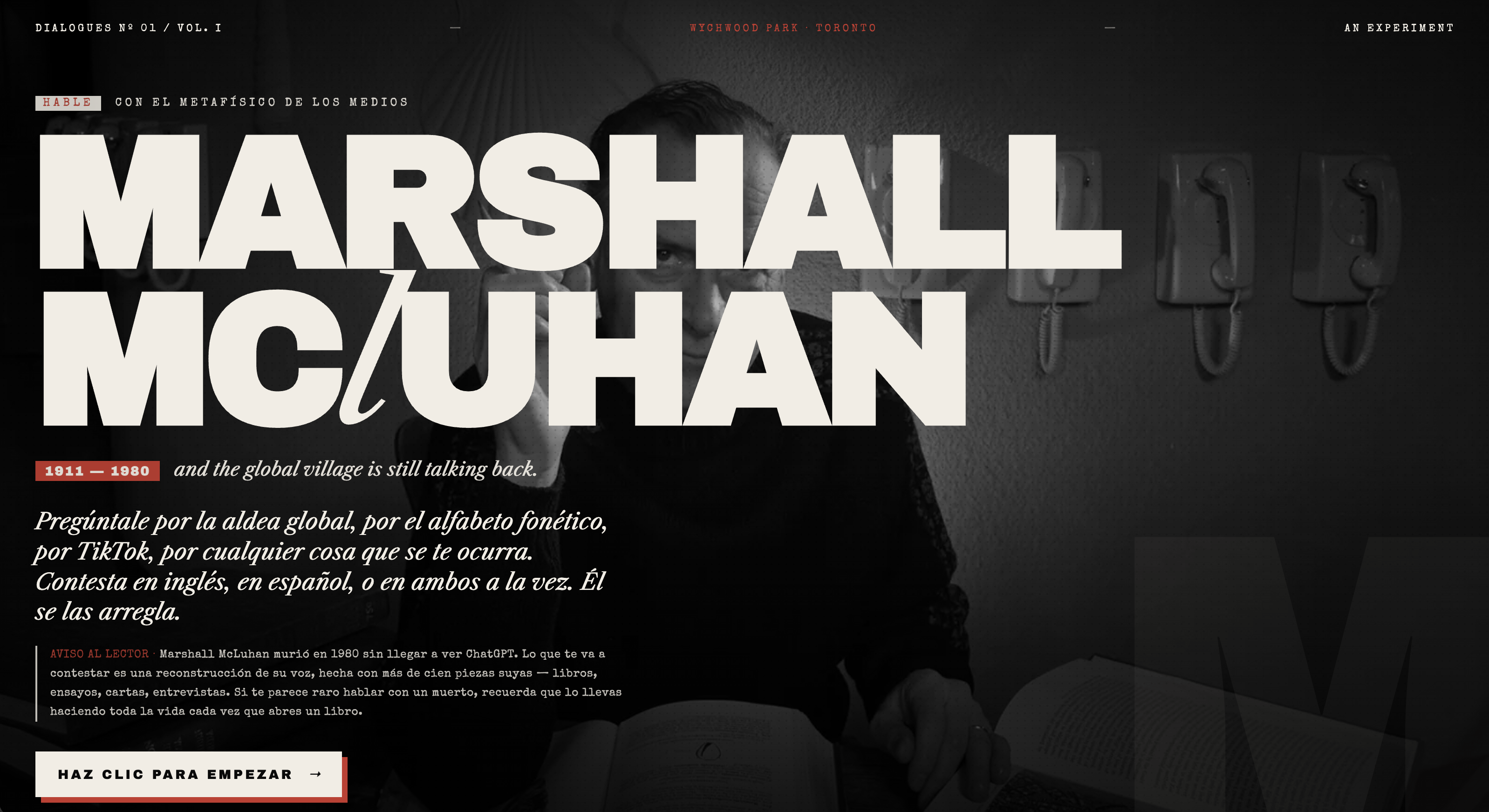 Diálogos con Marshall McLuhan